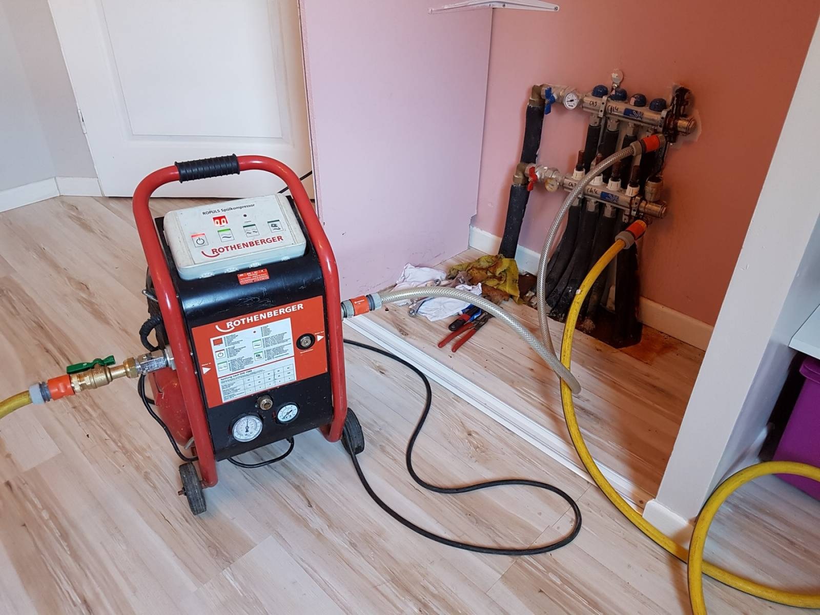 Esenşehir Vaillant Hermetik Şofben Petek Temizliği